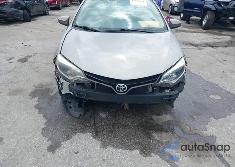 2014 Toyota Corolla Le z USA, uszkodzony, nr VIN 2T1BURHE3EC024811